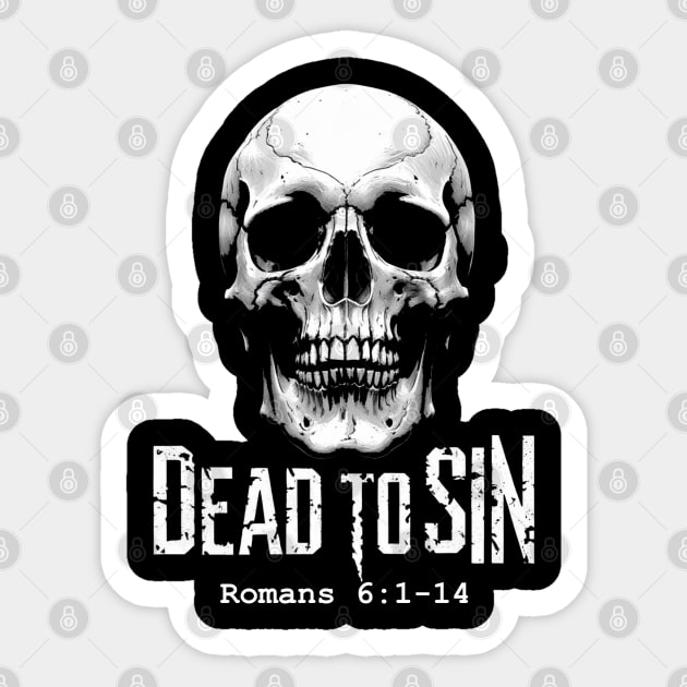 Dead 2 Sin Sticker by faithfamilyhomedesigns